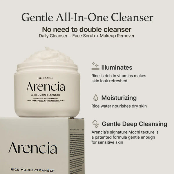 Arencia  Rice Mucin Cleanser