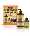 Arlos 2 In 1 Beard Wash Conditioner And Beard Oil Kit