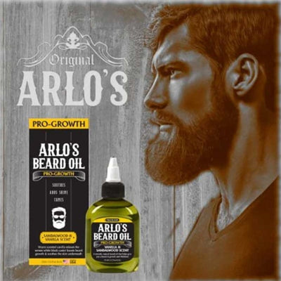 Arlos Pro Growth Beard Oil With Sandalwood And Vanilla Scent 75ml