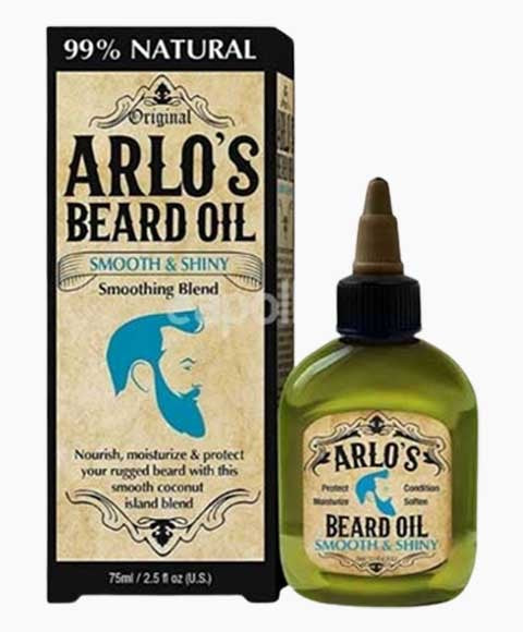 Arlos Beard Oil Smooth And Shiny Smoothing Blend