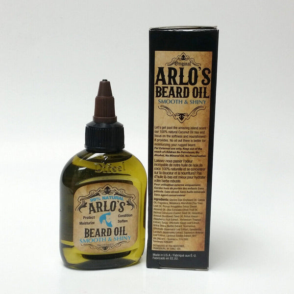 Arlos Beard Oil Smooth And Shiny Smoothing Blend 75ml