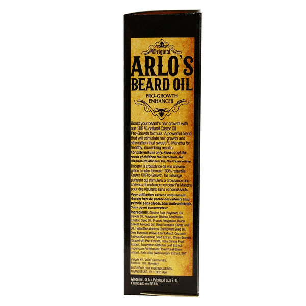 Arlos Natural Original Pro Growth Beard Oil Growth Enhancer 75ml