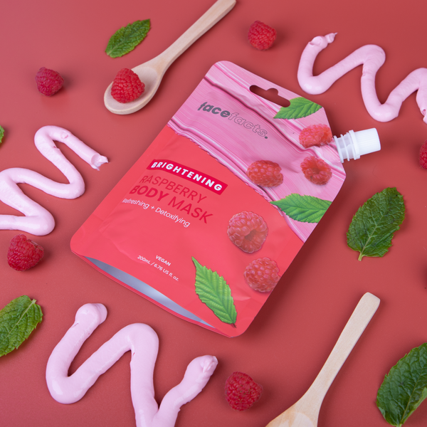 Face Facts Brightening Raspberry Body Mask 200ml