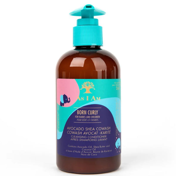 As I Am Born Curly Avocado Shea Cowash For Curls 240ml - Afro Hair Boutique
