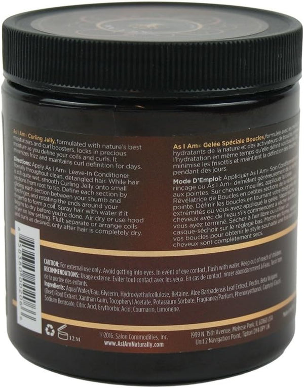 As I Am Beautiful Coils And Curls Curling Jelly 227g / 454g - Afro Hair Boutique