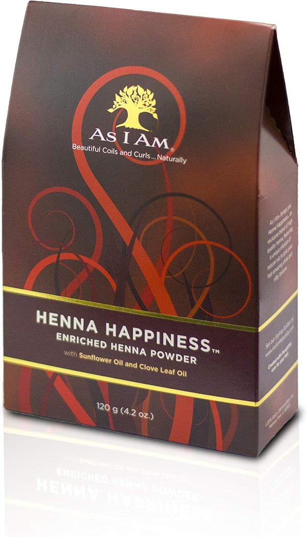 As I Am Beautiful Coils And Curls Enriched Henna Powder 120g - Afro Hair Boutique