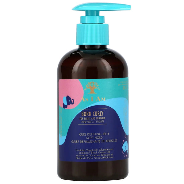 As I Am Born Curly Curl Defining Jelly Soft Hold 240ml - Afro Hair Boutique