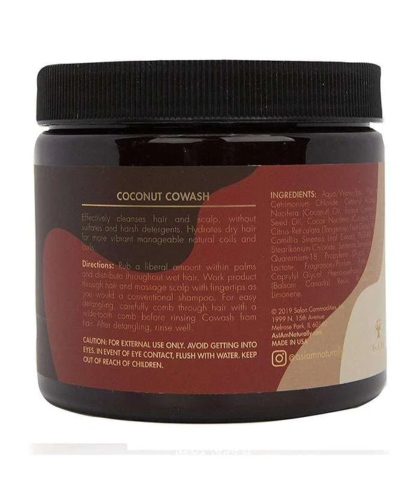 As I Am Coconut Cowash / Co wash Cleansing Conditioner 227g / 454g - Afro Hair Boutique
