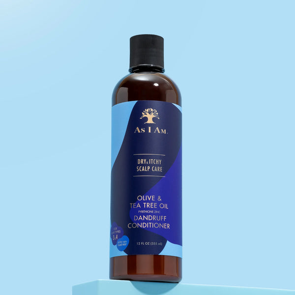 As I Am Dry And Itchy Scalp Care Olive And Tea Tree Dandruff Conditioner 355ml