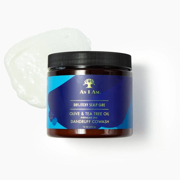 As I Am Dry And Itchy Scalp Care Olive And Tea Tree Oil Co Wash 454g - Afro Hair Boutique