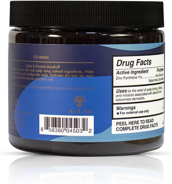 As I Am Dry And Itchy Scalp Care Olive And Tea Tree Oil Co Wash 454g - Afro Hair Boutique