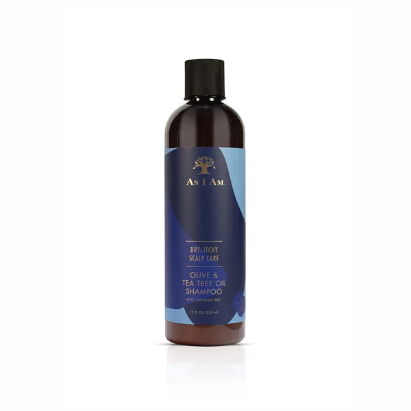 As I Am Dry And Itchy Scalp Care Olive And Tea Tree Oil Shampoo 355ml - Afro Hair Boutique