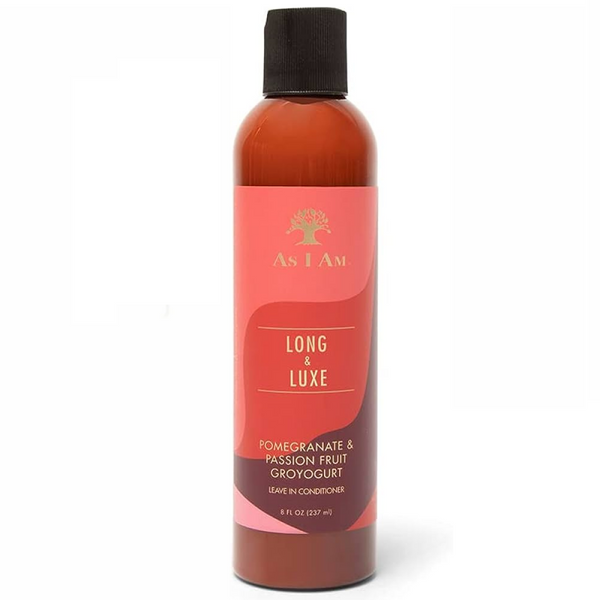 As I Am Long And Luxe GroYogurt Leave In Conditioner 237ml - Afro Hair Boutique