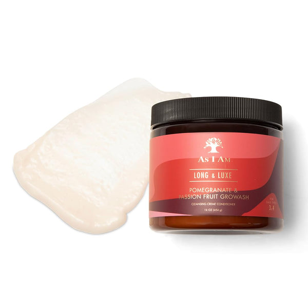 As I Am Long And Luxe Growash Cleansing Creme Conditioner 454g - Afro Hair Boutique