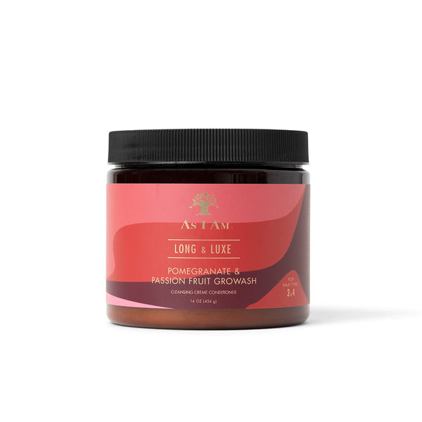 As I Am Long And Luxe Growash Cleansing Creme Conditioner 454g - Afro Hair Boutique