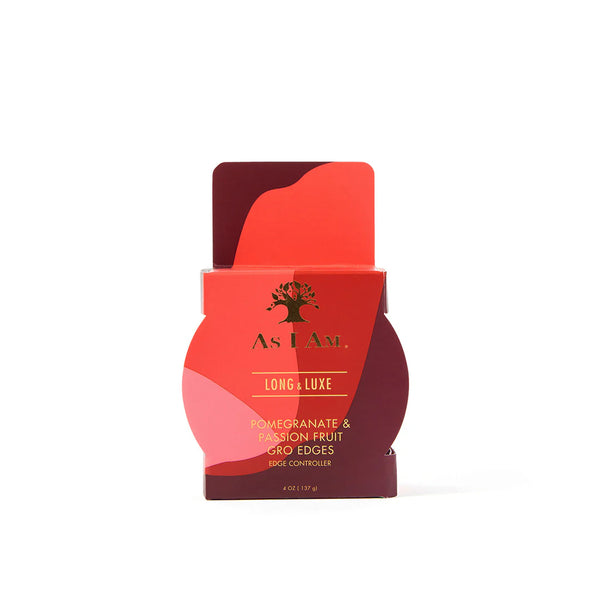As I Am Long And Luxe Pomegranate Passion Fruit Gro Edges Controller 137g - Afro Hair Boutique