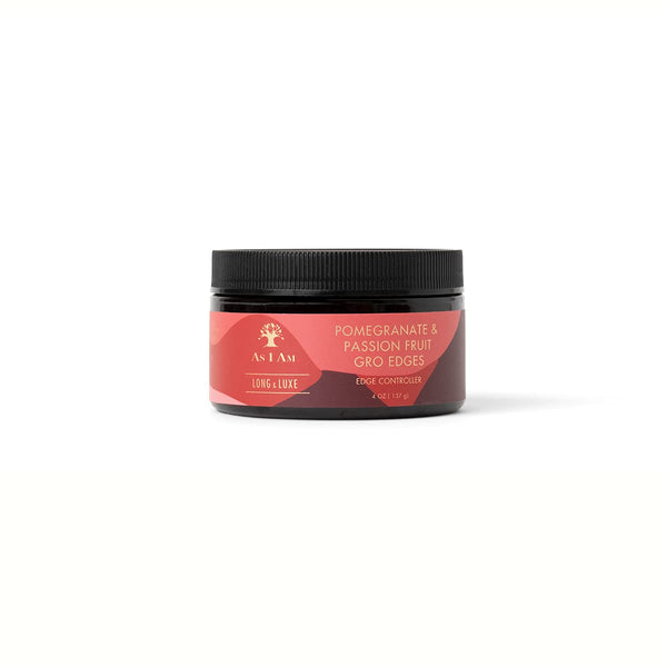 As I Am Long And Luxe Pomegranate Passion Fruit Gro Edges Controller 137g - Afro Hair Boutique