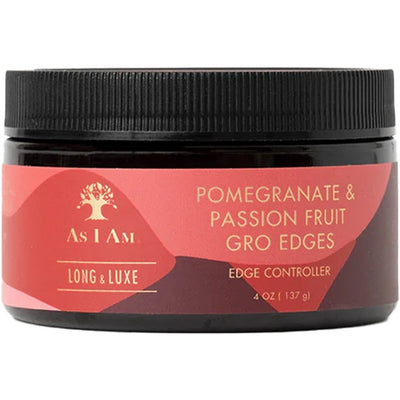 As I Am Long And Luxe Pomegranate Passion Fruit Gro Edges Controller 137g