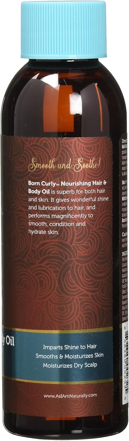 As I Am Nourishing Hair And Body Oil For Curls 120ml - Afro Hair Boutique