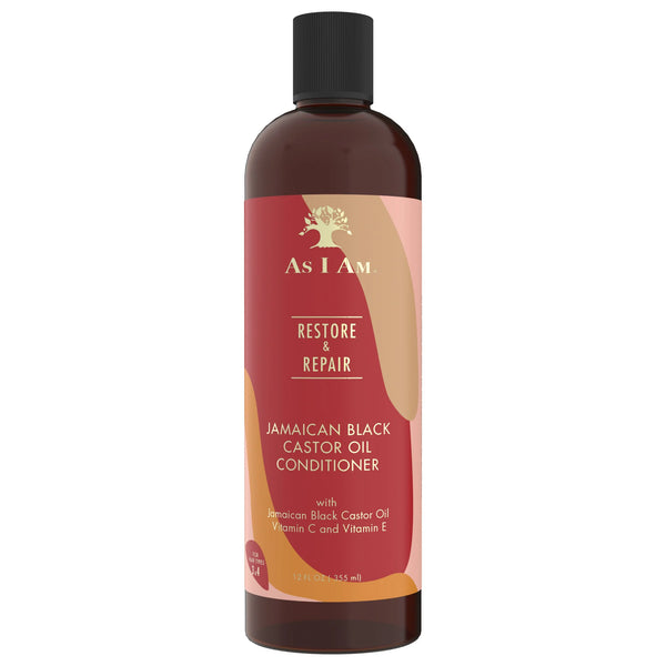 As I Am Restore And Repair JBCO Castor Oil Conditioner 355ml - Afro Hair Boutique