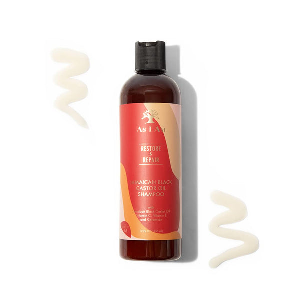 As I Am Restore And Repair JB Castor Oil Shampoo 355ml - Afro Hair Boutique