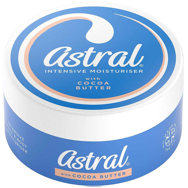 Astral Face And Body Intensive Moisturiser With Cocoa Butter 200ml - Afro Hair Boutique