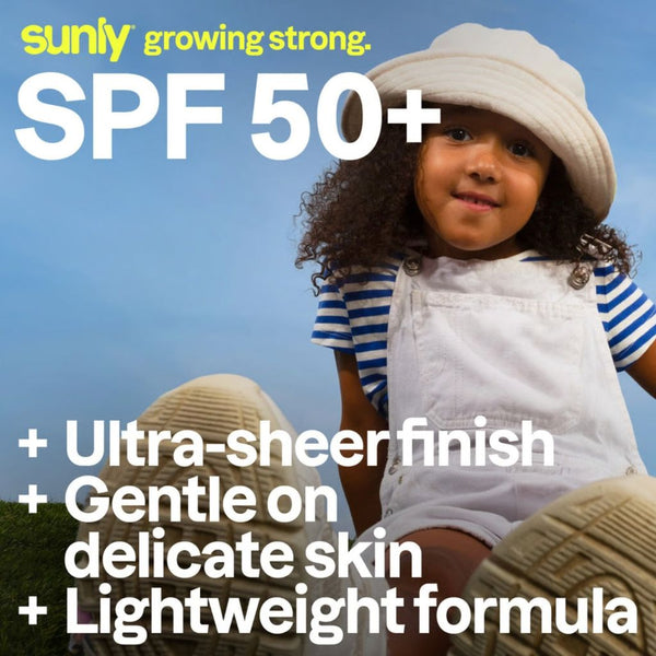Attitude  Sunly Kids Unscented Mineral Sunscreen Spray SPF50 Plus