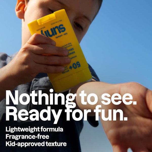Attitude  Sunly Kids Unscented Mineral Sunscreen Stick SPF50