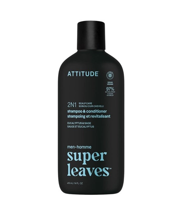 Attitude  Super Leaves 2 N 1 Scalp Care Shampoo And Conditioner