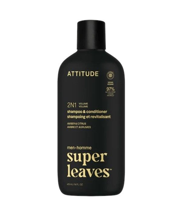Attitude  Super Leaves 2 N 1 Volume Shampoo And Conditioner