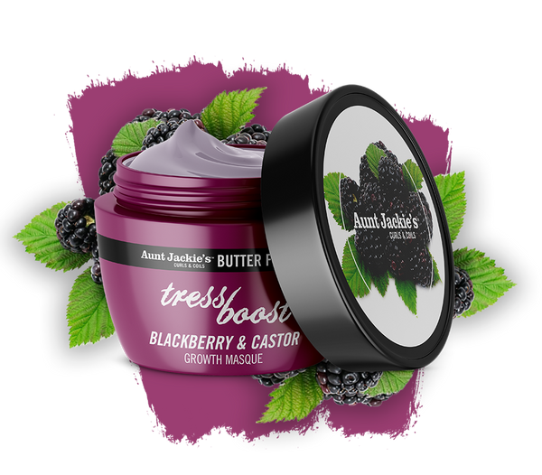 Aunt Jackie's Butter Fusions Tress Boost Growth Masque 227g - Afro Hair Boutique