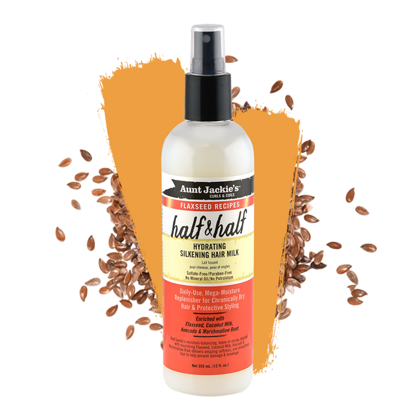 Aunt Jackie's Half & Half Hydrating Silkening Hair Milk - 355ml - Afro Hair Boutique