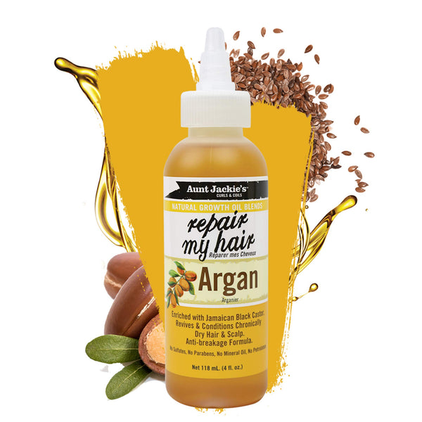 Aunt Jackie's Natural Growth Oil Blends Repair My Hair Argan - Dry Hair & Scalp 118ml