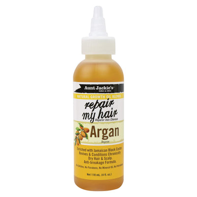Aunt Jackie's Natural Growth Oil Repair My Hair Argan - No Dry Hair & Scalp 118ml