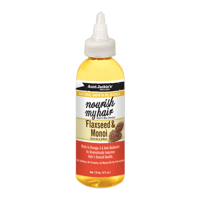 Aunt Jackie’s Nourish My Hair - Flaxseed & Monoi Oil For Hair's Health - 118ml