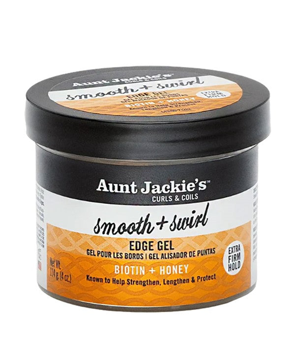 Aunt Jackies  Smooth And Swirl Edge Gel Biotin And Honey