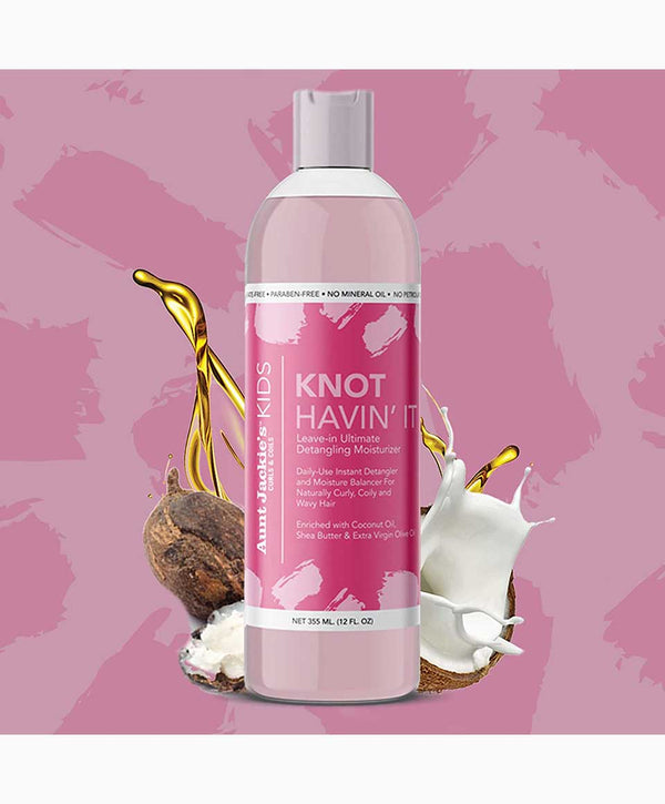 Aunt Jackies Knot Havin It Leave In Ultimate Detangling Moisturizer 355ml - Afro Hair Boutique