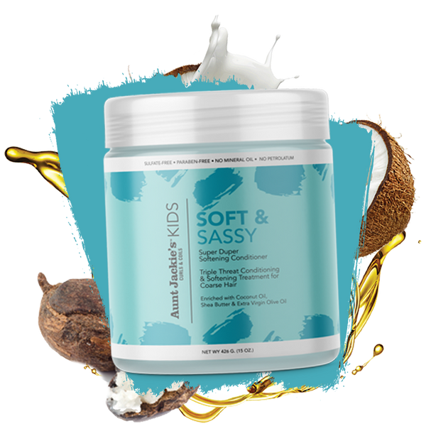 Aunt Jackie's Kids Soft & Sassy Super Duper Softening Conditioner 426g - Afro Hair Boutique