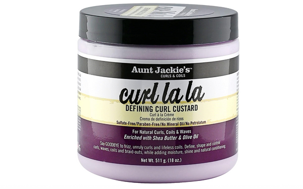 Aunt Jackie’s Curl La La Defining Curl Custard Sulfate & Paraben Free 426g - Afro Hair Boutique