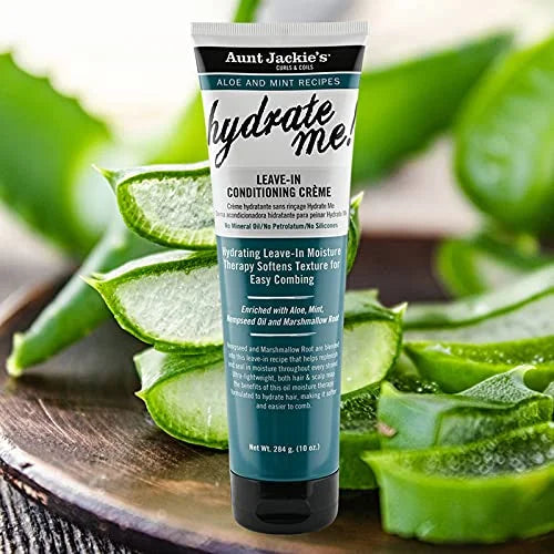 Aunt Jackie’s Hydrate Me Aloe & Mint Leave-in Conditioning Creme 284g