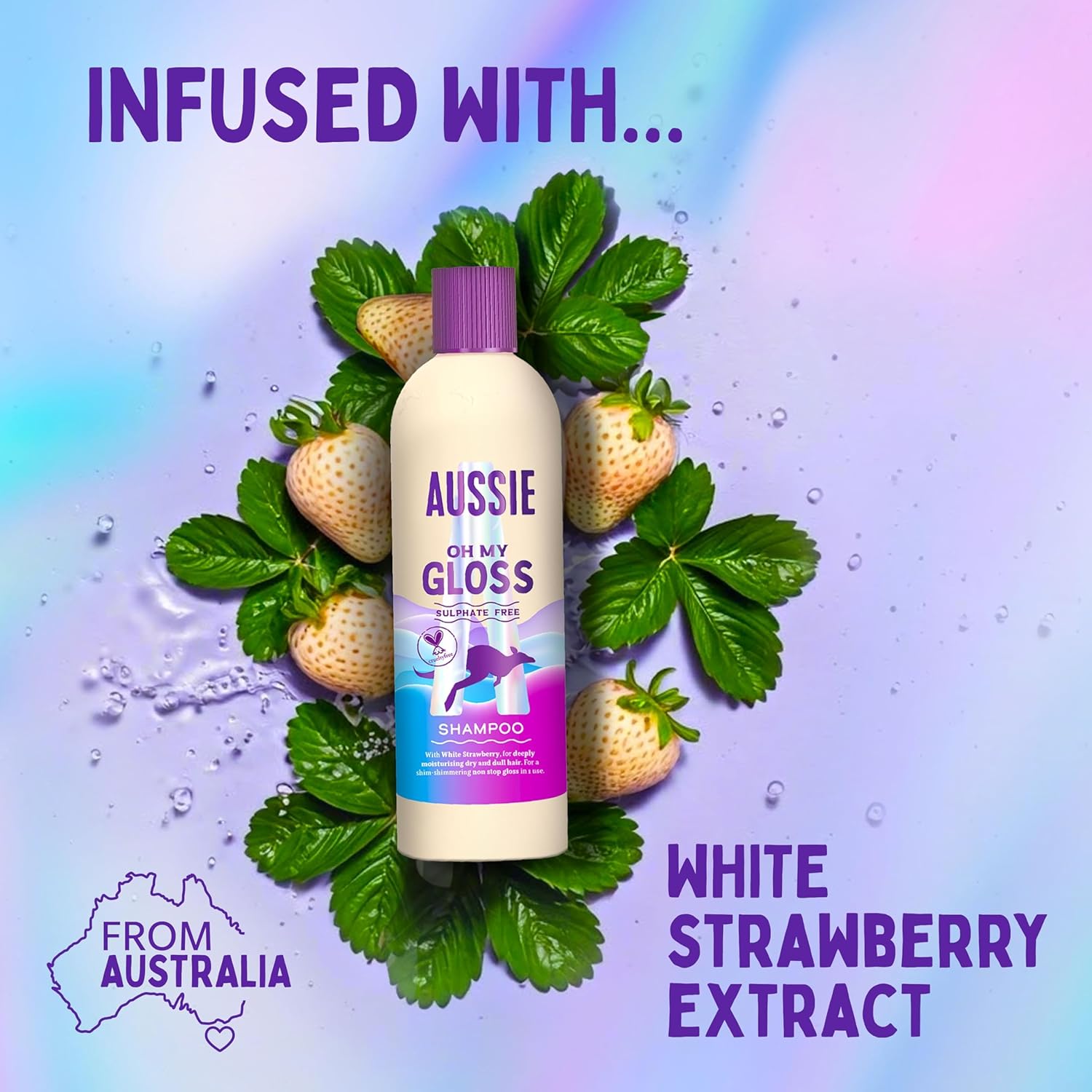Aussie  Oh My Gloss Sulphate Free Shampoo