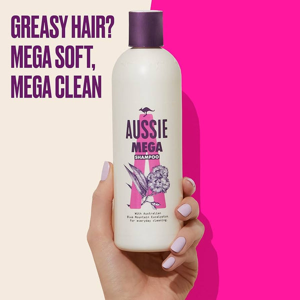 Aussie Mega Shampoo 300ml - Afro Hair Boutique