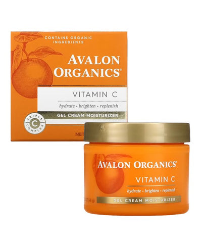Avalon Natural Products Avalon Organics Vitamin C Gel Cream Moisturizer 48g