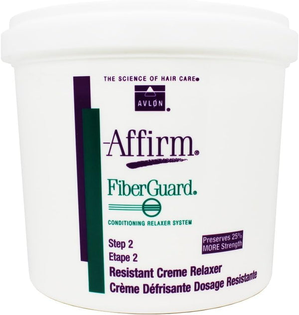 Avlon Affirm Fiber Guard Creme Relaxer Normal , Mild & Resistant 1.82kg - Afro Hair Boutique