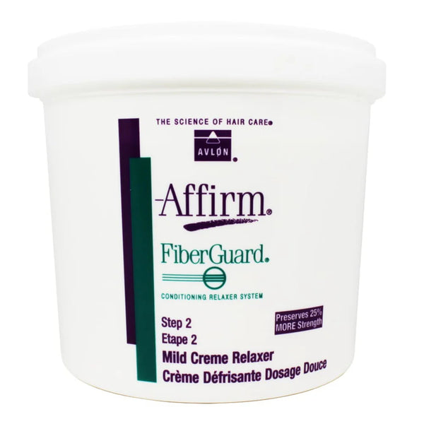 Avlon Affirm Fiber Guard Creme Relaxer Normal , Mild & Resistant 1.82kg - Afro Hair Boutique