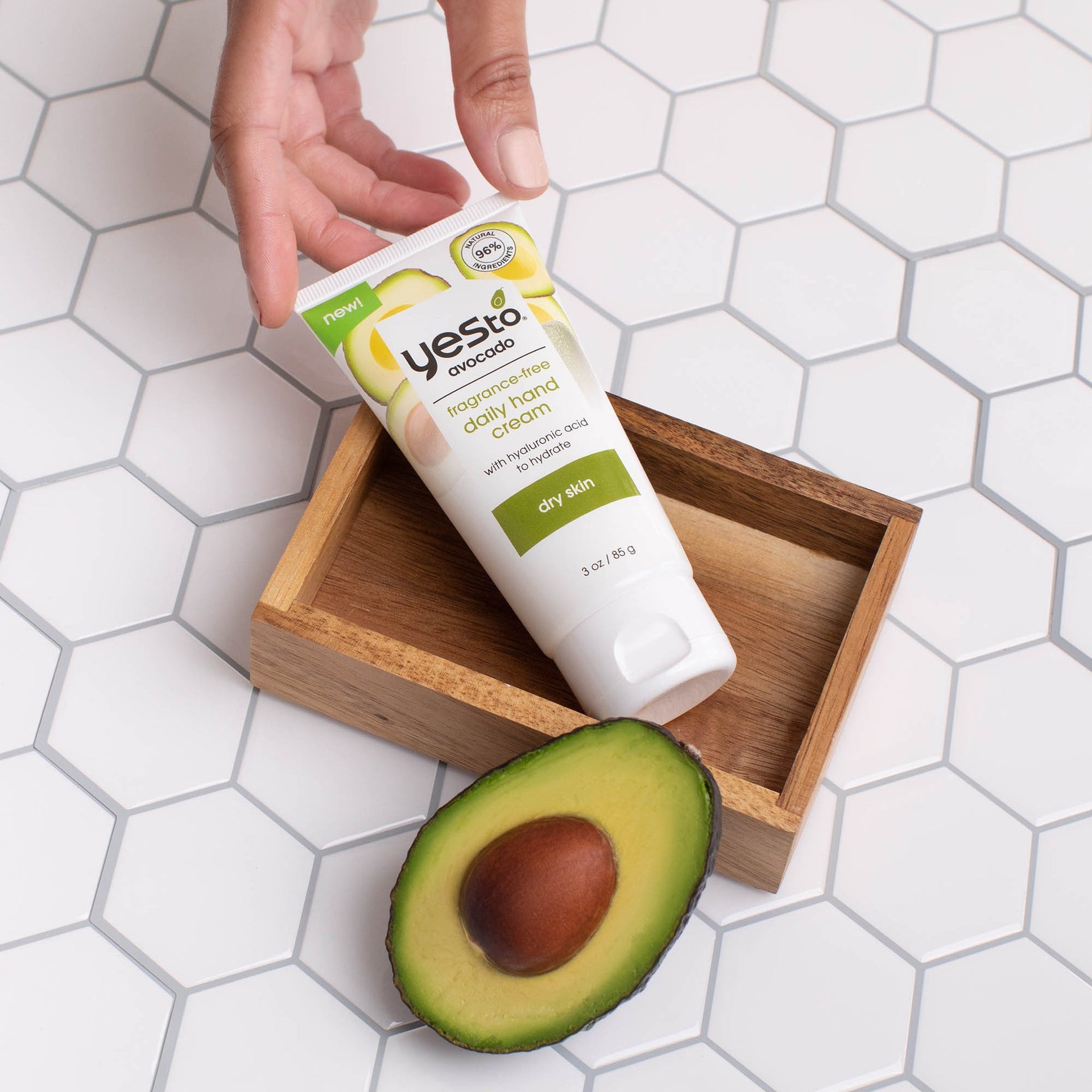 Yes To avocado Fragrance Free Daily Hand Cream 85g