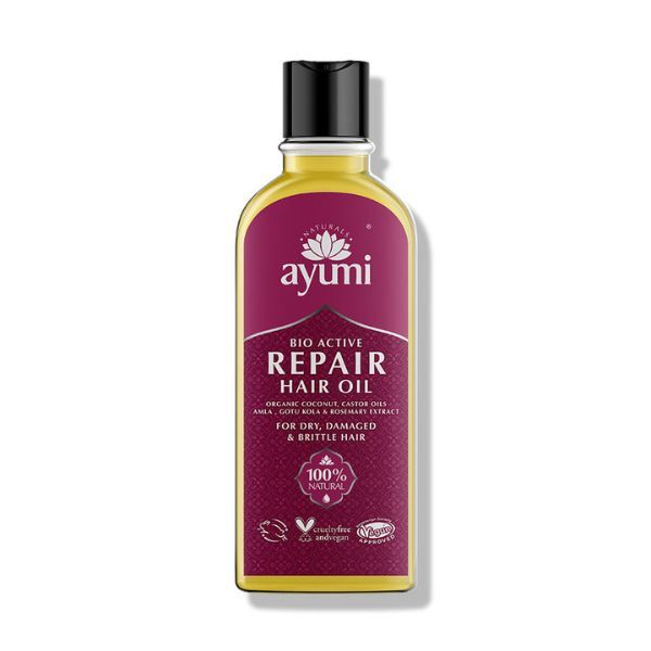Ayumi Bio Active Repair Hair Oil Rejuvenates Dry Hair Promotes Hair Growth 150ml