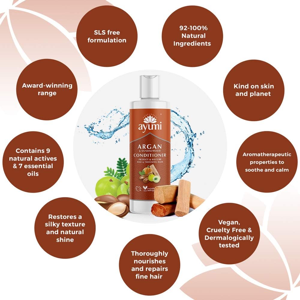 Ayumi Naturals Ayumi Argan And Sandalwood Conditioner 250ml