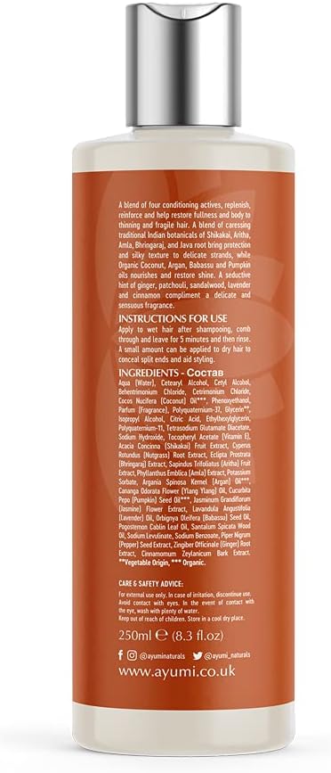 Ayumi Naturals Ayumi Argan And Sandalwood Conditioner 250ml
