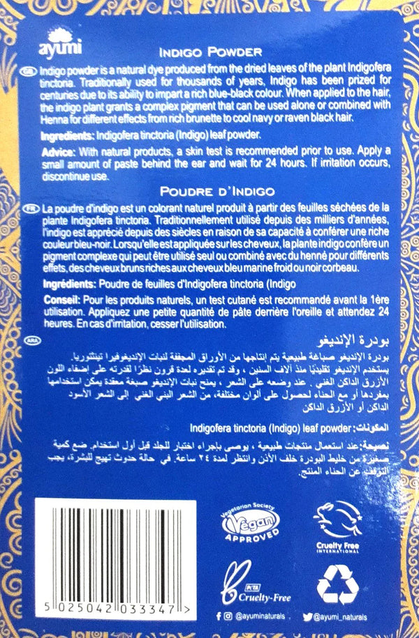 Ayumi Naturals Ayumi Natural Indigo Powder 100g